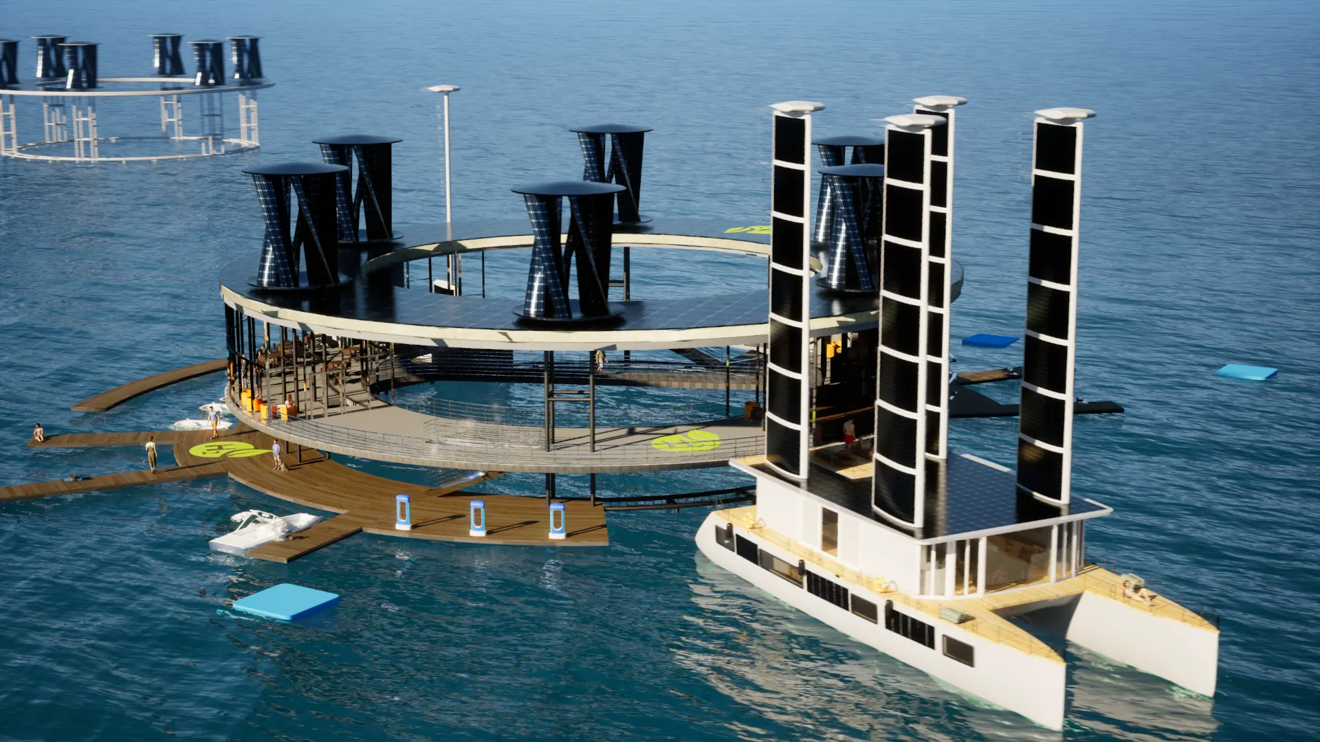 Green coastal tourism